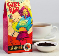 Чай чёрный Girl Power, со вкусом лесные ягоды, 50 г. - фото