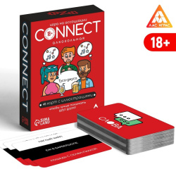 Игра на ассоциации «Connect» алкогольная, 100 карт, 18+ - фото