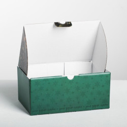 Складная коробка «Зимняя сказка», 22 × 15 × 10 см - фото