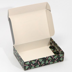 Коробка складная «Веди себя хорошо», 21 × 15 × 5 см - фото