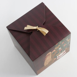 Коробка складная «Сияй в новом году», 18 × 18 × 18 см - фото