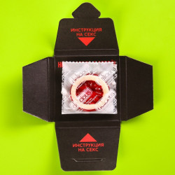 Мармелад-презерватив в конверте «НЗ», 1 шт. х 10 г. - фото