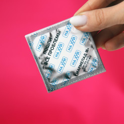 Мармелад-презерватив в конверте «Пошли проблемы», 1 шт. х 10 г. - фото