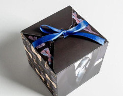 Коробка складная «Джентльмену», 12 × 12 × 12 см - фото