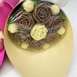 Букет шоколадный «7 роз NEW” - фото